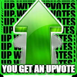 upvote | YOU GET AN UPVOTE | image tagged in upvote | made w/ Imgflip meme maker