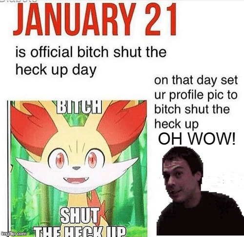 oh wow! | OH WOW! | image tagged in fennekin,oh wow,toasty | made w/ Imgflip meme maker