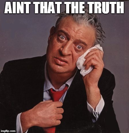 Rodney Dangerfield | AINT THAT THE TRUTH | image tagged in rodney dangerfield | made w/ Imgflip meme maker