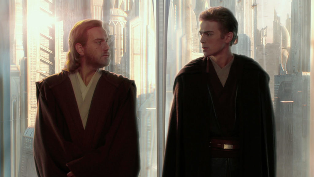 Obi-wan and Anakin Blank Meme Template