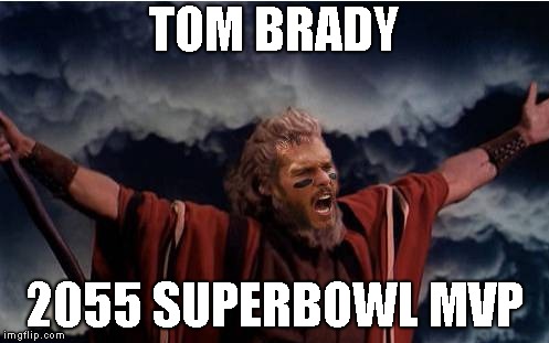 Could he be any older and still be playing ? | TOM BRADY; 2055 SUPERBOWL MVP | image tagged in tom brady,superbowl,the guy is old,mvp,goat | made w/ Imgflip meme maker