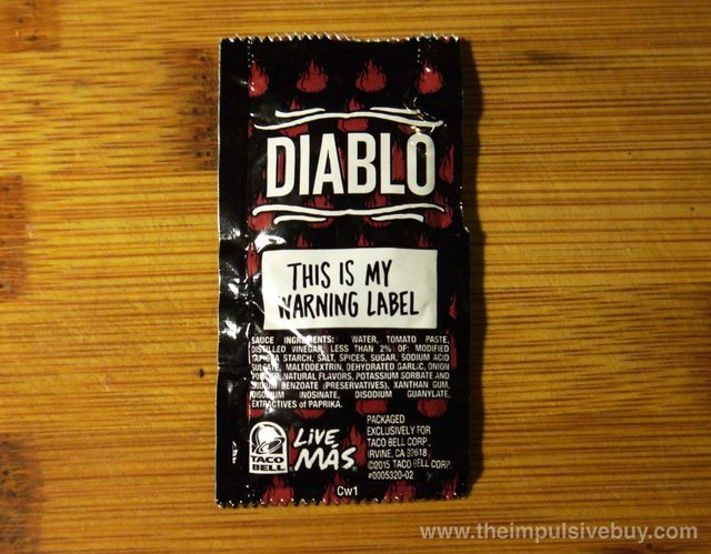 Taco Bell Sauce Blank Template - Imgflip