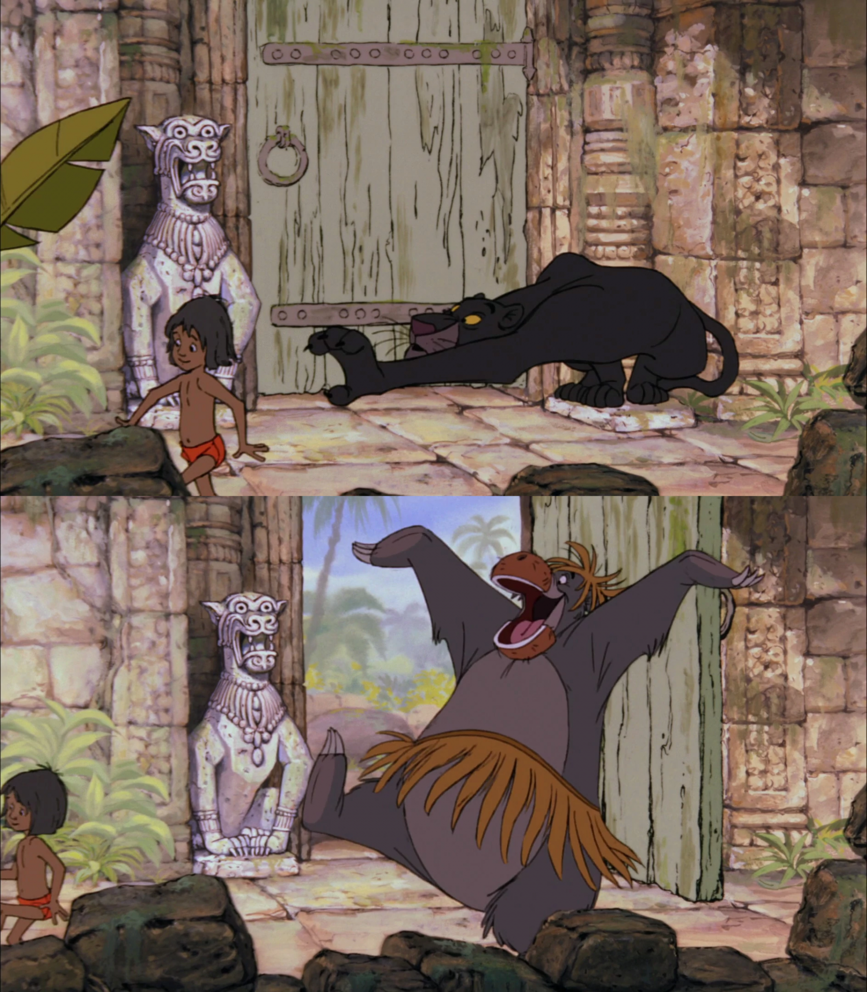 Baloo Barges In Blank Meme Template