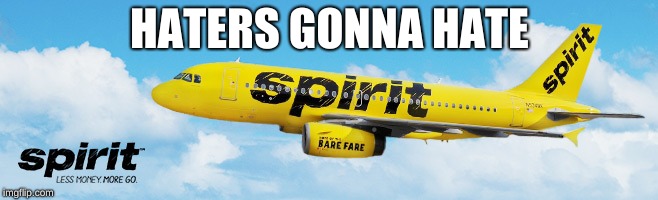 HATERS GONNA HATE | image tagged in airplane,haters gonna hate | made w/ Imgflip meme maker