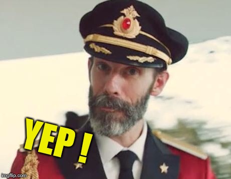 Captain Obvious | YEP ! | image tagged in captain obvious | made w/ Imgflip meme maker