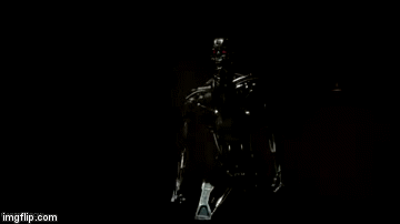 Terminator Chase | image tagged in gifs,terminator,80's | made w/ Imgflip video-to-gif maker