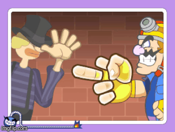 Warioware fail! | image tagged in gifs,fail | made w/ Imgflip images-to-gif maker