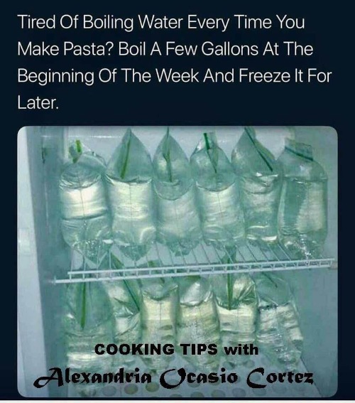 Cooking tips with Alexandria Ocasio Cortez | image tagged in liberalism is a mental illness,spay and neuter your liberals,crazy alexandria ocasio-cortez | made w/ Imgflip meme maker