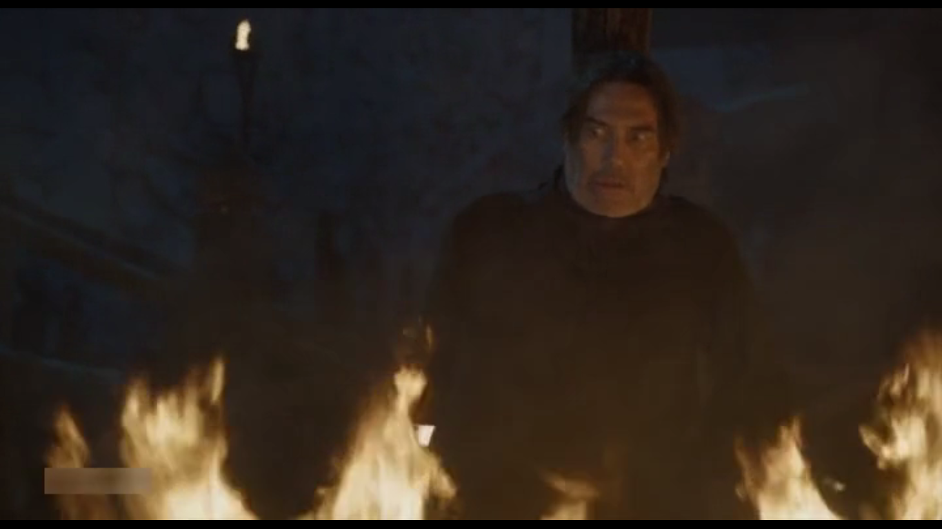 Mance Rayder burns Blank Meme Template