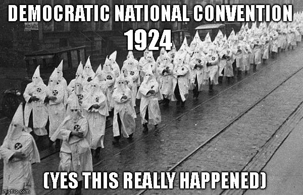 DEMOCRATIC NATIONAL CONVENTION 1924 (YES THIS REALLY HAPPENED) | made w/ Imgflip meme maker