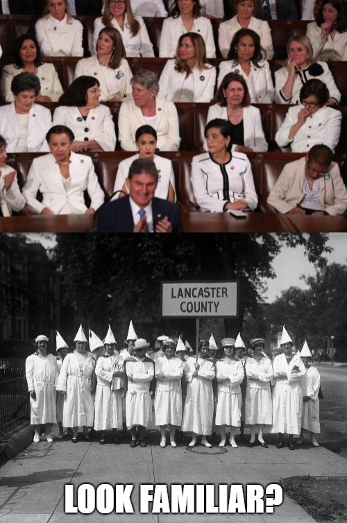 Everything Old id Made New Again | LOOK FAMILIAR? | image tagged in new democrats,sotu,women rights | made w/ Imgflip meme maker