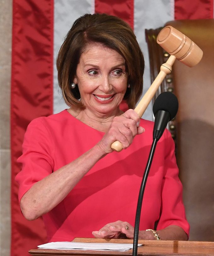 Pelosi Gavel Blank Meme Template