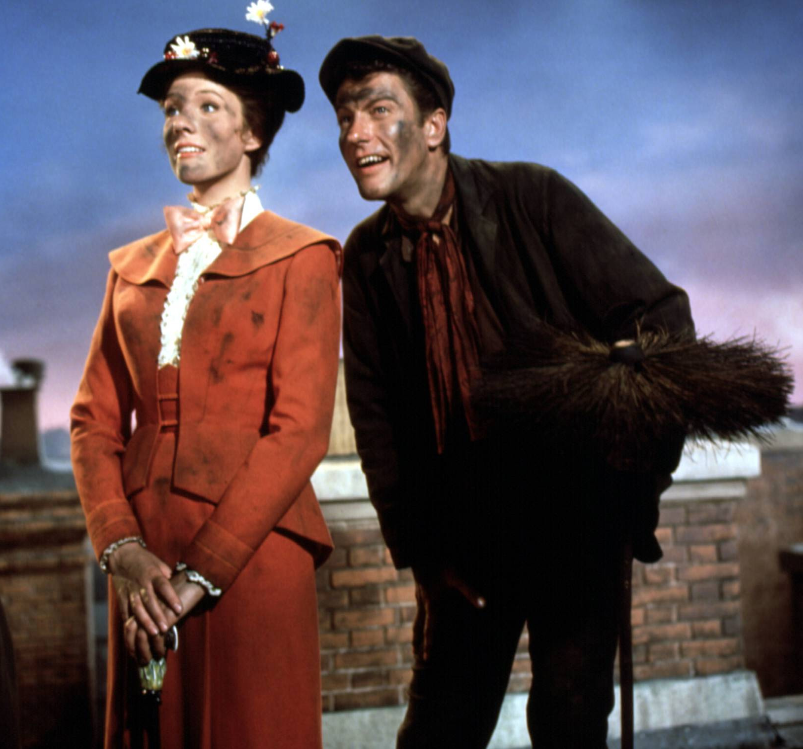 High Quality Mary Poppins and Bert Blank Meme Template