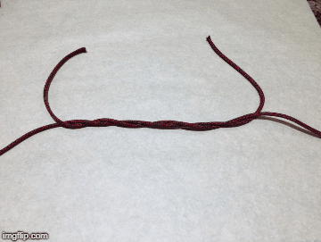 Magic Paracord Knot |  ALL TIED UP! | image tagged in gifs | made w/ Imgflip images-to-gif maker