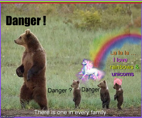 ...in every family..... | image tagged in pink fluffy unicorns dancing on rainbows,lol so funny,funny memes,politics lol,current events,build the wall | made w/ Imgflip meme maker