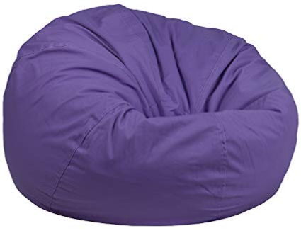 Purple bean bag chair Blank Meme Template