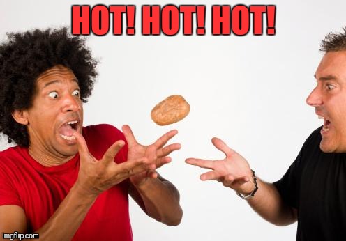 Pittsburgh Steelers - Hot Potato Pass Play | HOT! HOT! HOT! | image tagged in pittsburgh steelers - hot potato pass play | made w/ Imgflip meme maker