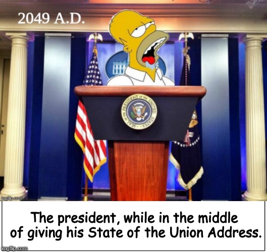 kind of  like Marco Rubio . . . . . | The president, while in the middle of giving his State of the Union Address. | image tagged in president,memes,politics | made w/ Imgflip meme maker