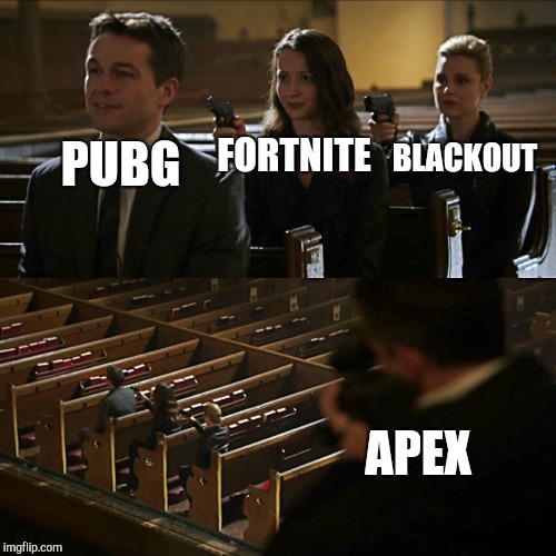 Will it make it? | FORTNITE; BLACKOUT; PUBG; APEX | image tagged in hostage,memes,gaming,pubg,fortnite | made w/ Imgflip meme maker