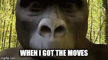 pie | WHEN I GOT THE MOVES | image tagged in gifs,dance | made w/ Imgflip video-to-gif maker