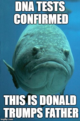 DNA  | DNA TESTS CONFIRMED; THIS IS DONALD TRUMPS FATHER | image tagged in political meme | made w/ Imgflip meme maker