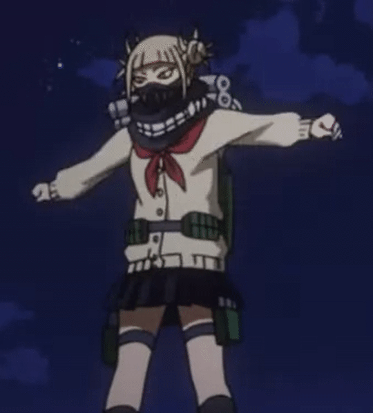 High Quality Toga does the T-Pose cri Blank Meme Template