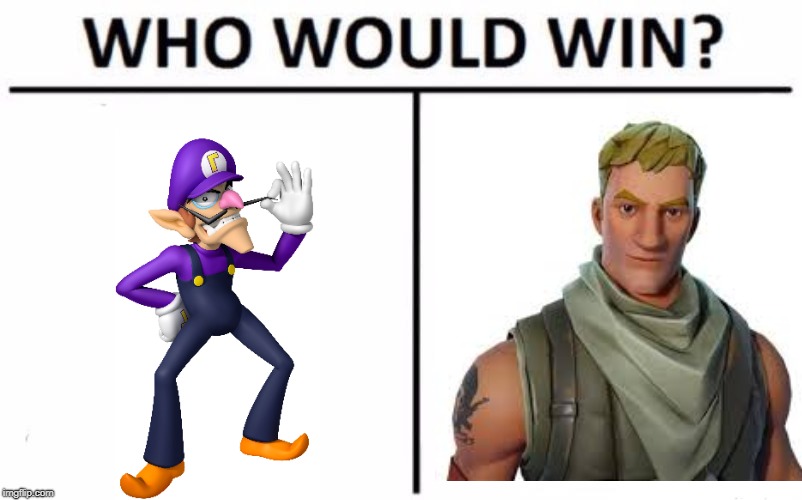 Fortnite vs. SSBU | image tagged in memes,who would win | made w/ Imgflip meme maker