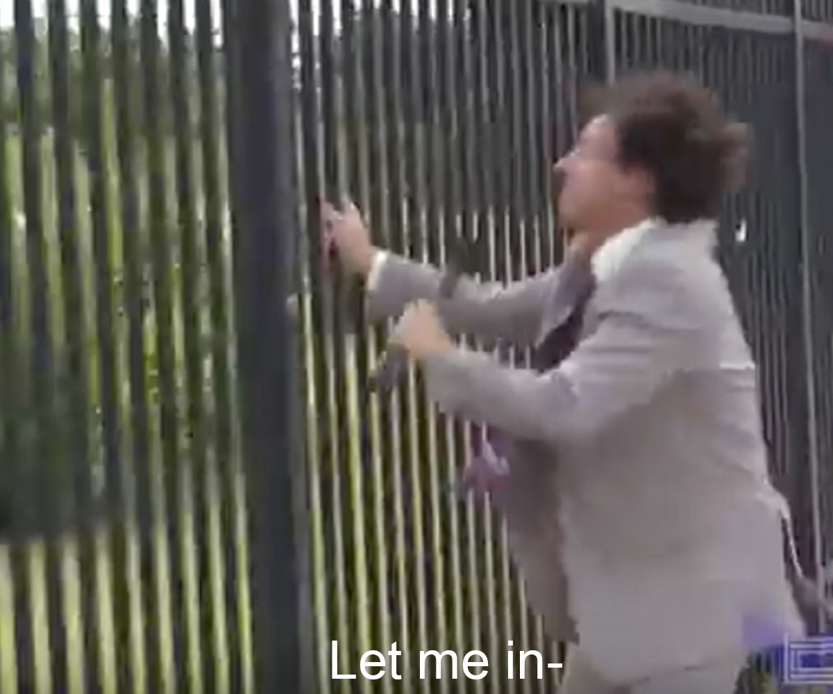 High Quality Let me in Blank Meme Template