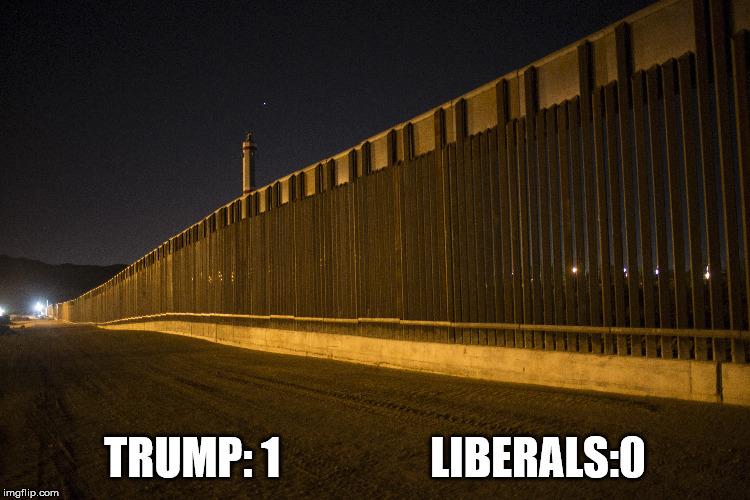 TRUMP: 1                 LIBERALS:0 | made w/ Imgflip meme maker