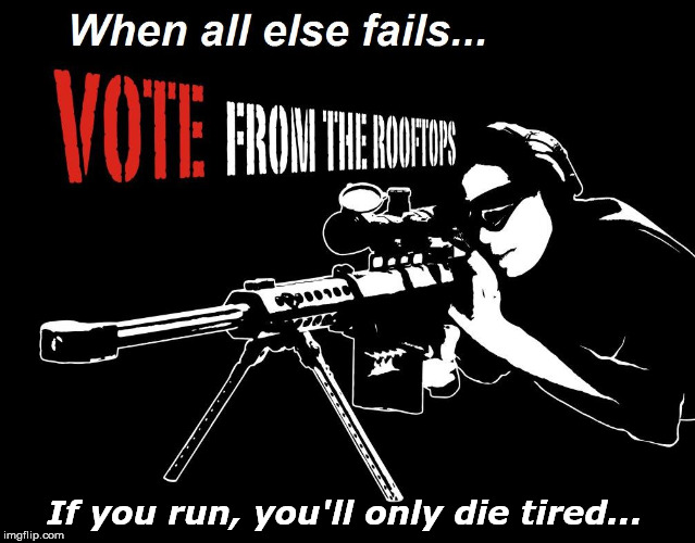 If you run, you'll only die tired... | made w/ Imgflip meme maker