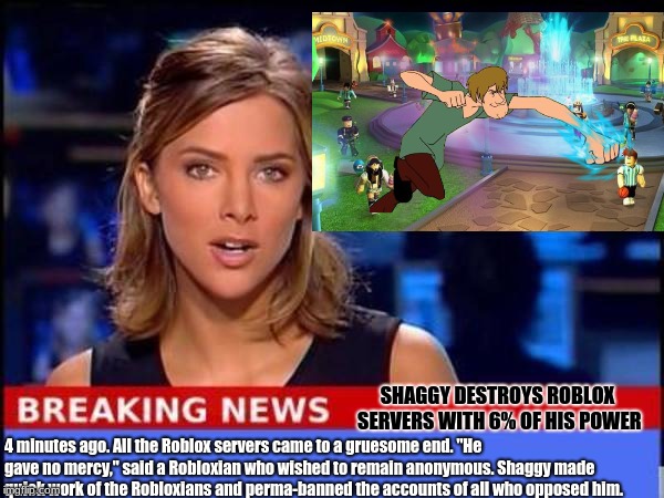 Breaking News Memes Imgflip - roblox breaking news image