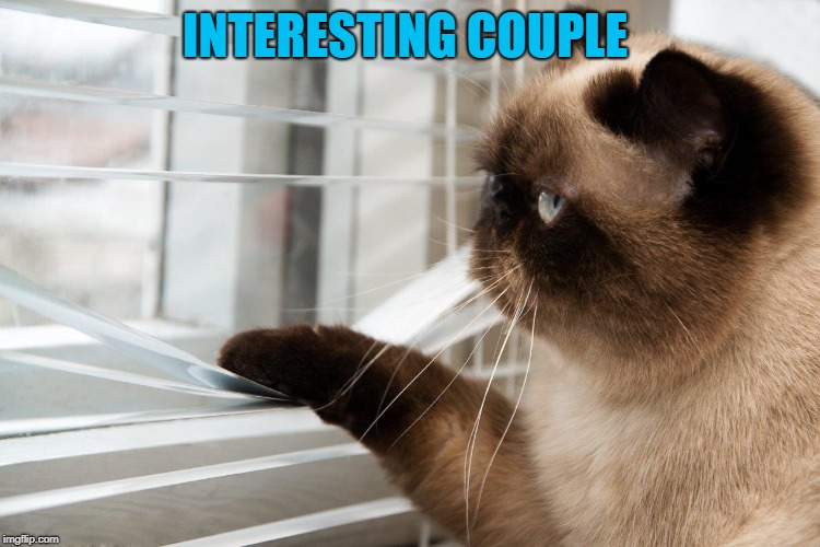 INTERESTING COUPLE | made w/ Imgflip meme maker