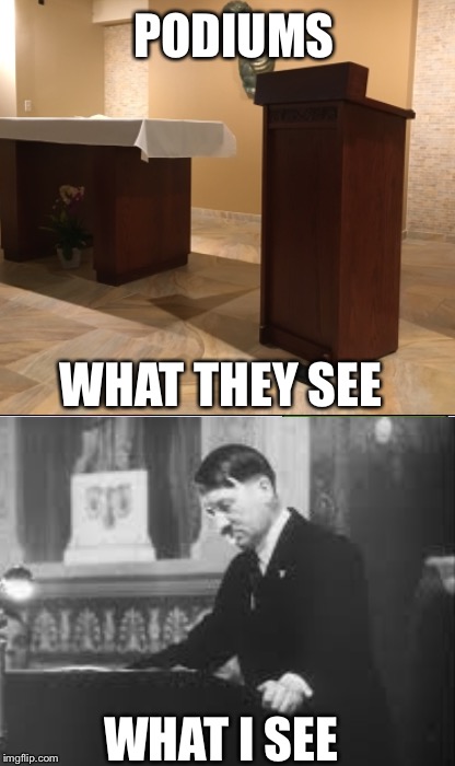 Don’t take it seriously pls | PODIUMS; WHAT THEY SEE; WHAT I SEE | image tagged in memes,germany,podiums | made w/ Imgflip meme maker