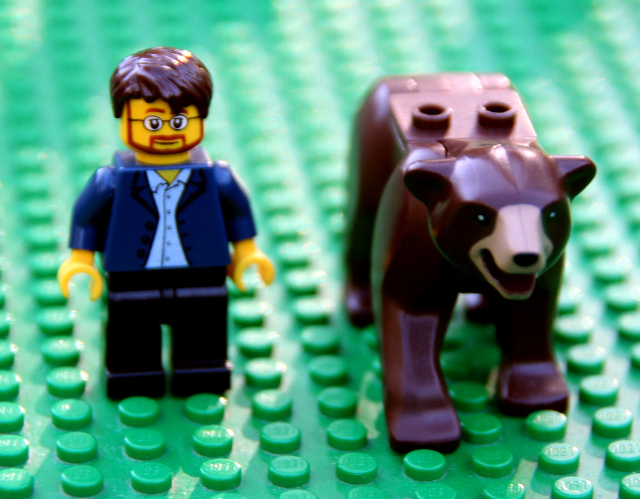 Lego bear Blank Meme Template
