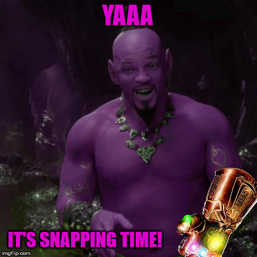 YAAA IT'S SNAPPING TIME! | made w/ Imgflip meme maker