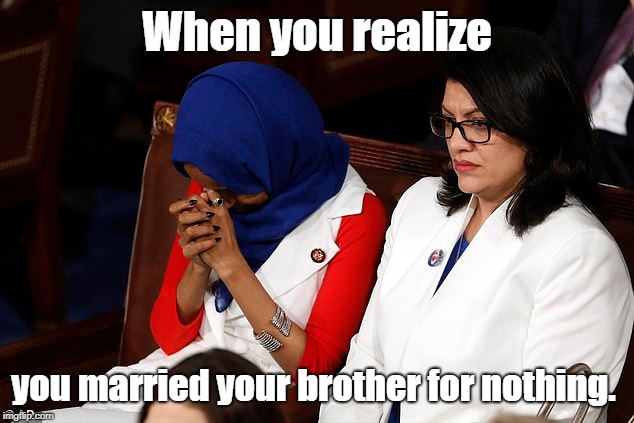 Another mistake is praying to the wrong god. | When you realize you married your brother for nothing. | image tagged in inbred,funny | made w/ Imgflip meme maker