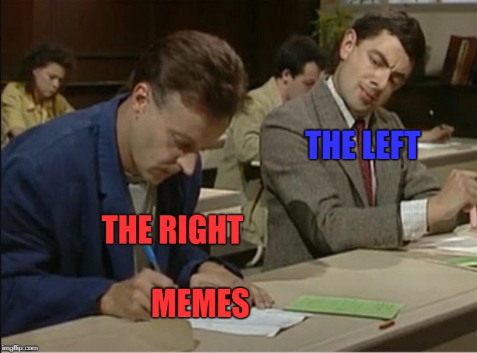 THE LEFT THE RIGHT                 MEMES | made w/ Imgflip meme maker