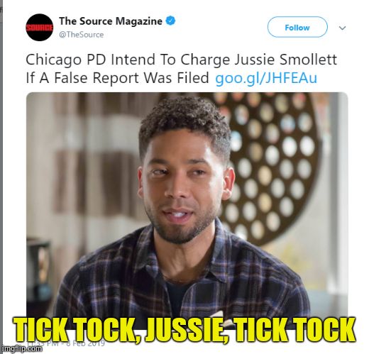 Let's make the penalty for faked hate crime hoaxes great again! | TICK TOCK, JUSSIE, TICK TOCK | image tagged in fake news,hoax,activism,kamala harris,cory booker | made w/ Imgflip meme maker