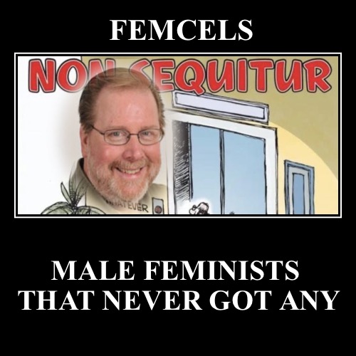 FemCel Hell | image tagged in funny,demotivationals,feminism,male feminist,blue pill,cuck | made w/ Imgflip demotivational maker