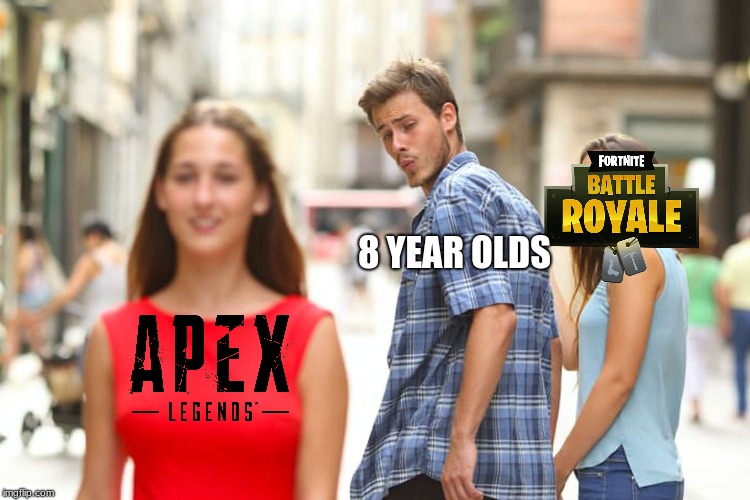 Distracted 8 year old's | 8 YEAR OLDS | image tagged in memes,distracted boyfriend,fortnite,funny,fun,gaming | made w/ Imgflip meme maker