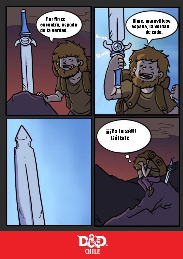 sword of truth D&D Blank Meme Template