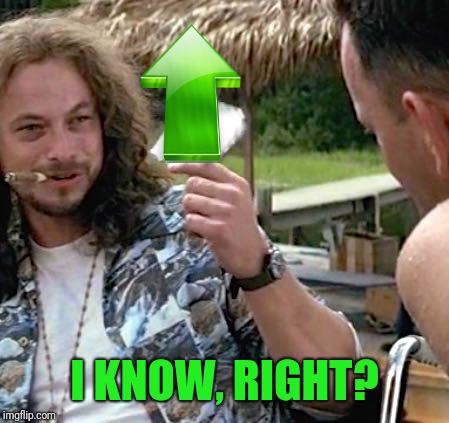 I KNOW, RIGHT? | made w/ Imgflip meme maker
