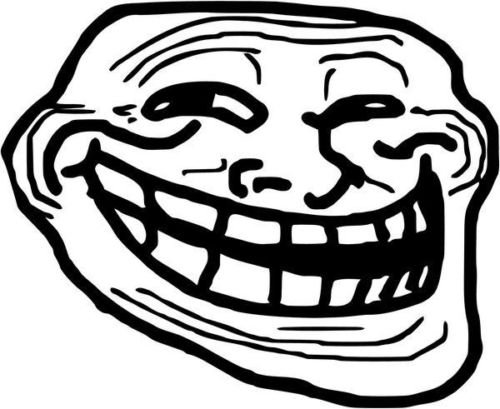 The Troll Face Blank Template Imgflip - roblox troll face picture id