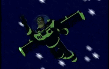 buzz lightyear from the back