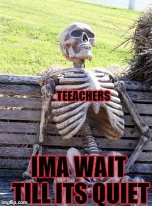 Waiting Skeleton Meme - Imgflip