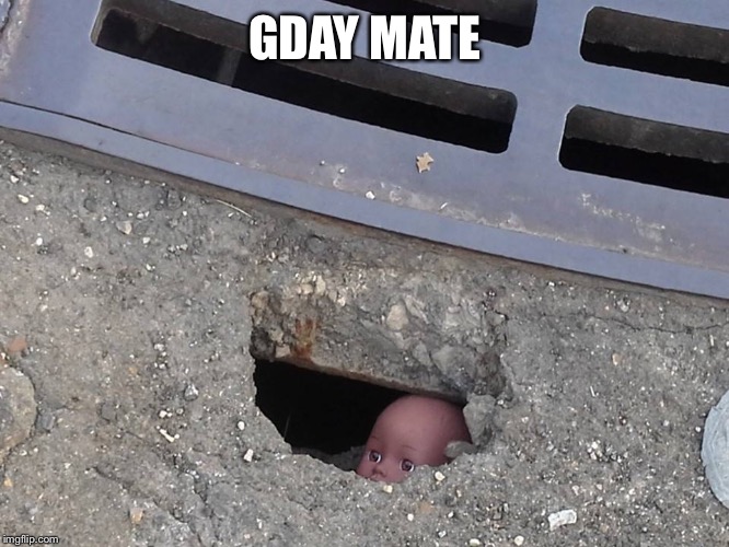 GDAY MATE | made w/ Imgflip meme maker
