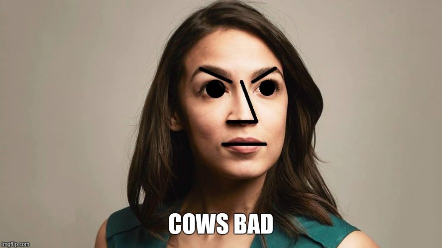 npc Cortez | COWS BAD | image tagged in npc cortez | made w/ Imgflip meme maker