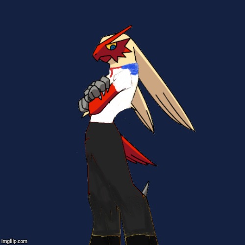 It's me. As a Blaziken.  | image tagged in ocs,blaziken,blaze the blaziken | made w/ Imgflip meme maker