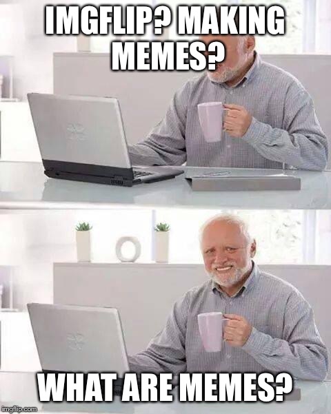 Old people be like what are memes? | IMGFLIP?
MAKING MEMES? WHAT ARE MEMES? | image tagged in memes,hide the pain harold,funny,funny memes | made w/ Imgflip meme maker