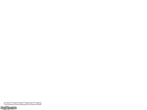 Blank White Template | YOU CANNOT UPVOTE WHAT YOU CANNOT SEE | image tagged in blank white template | made w/ Imgflip meme maker